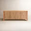 Alpine 80" Buffet In Distressed Oak