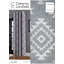 Aztec Eyelet Room Darkening Curtains-31471824-31793759
