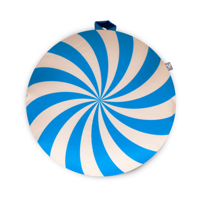 rucomfy Beanbags Round Floor Cushion, Water Resistant Pre-Filled Soft Floor Seat, Durable Seat for Kids Reading Corners or Playtime Machine Washable Fabric - Cirque Chic
