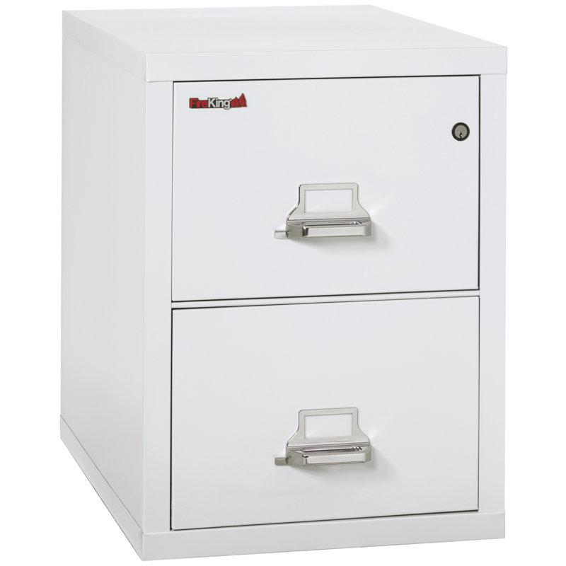 Legal 2 - Drawer File Cabinet, Arctic White