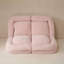 Canapé-lit double convertible pliable, rose-1788941404