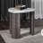 Contemporary Style Triangle End Table