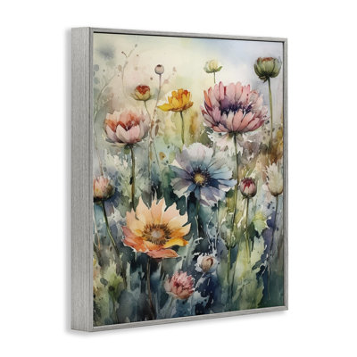 «Wild Gerbera Daisies», art de la giclée encadrée par Ryley bg-362