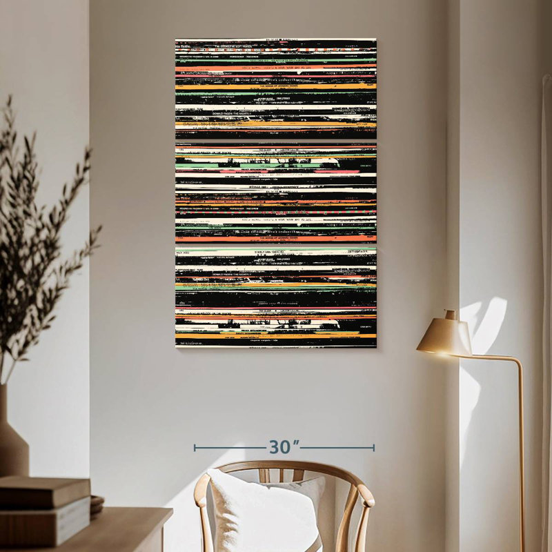 Abarca Recordsss, 65" H x 42" W