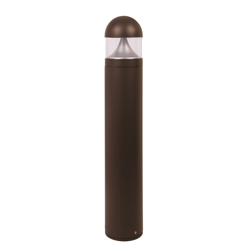 Solus Round LED Landscape Bollard Light 4000K or 3000K, Bronze, 3000K