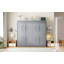 Lit escamotable double pleine grandeur
