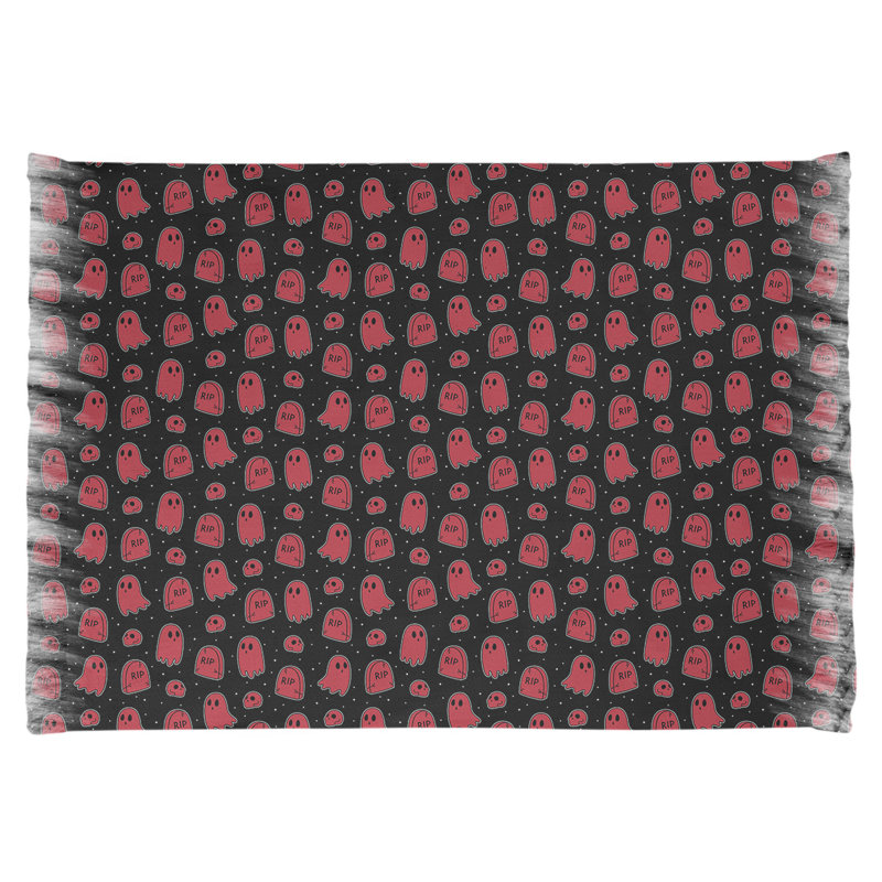Noir/noir/rose Tapis décoratif, non