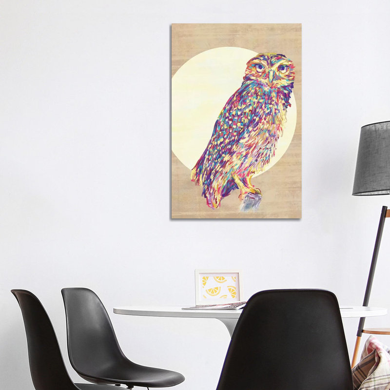 Owls 1 Piece Wrapped Canvas Wall Art, 101.6cm H x 66.04cm W x 1.905cm D