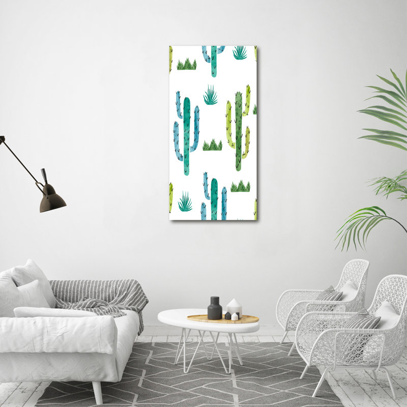 Cacti - Wrapped Canvas Print