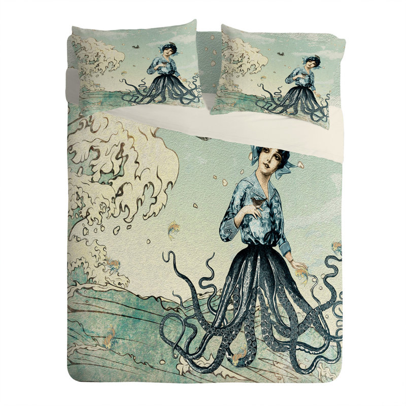 Sea Fairy Pillowcase, Standard