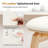 26" Solid Wood Backless Bar Stools, Set of 3 Saddle Counter Height Barstools-1760934510-1760934509
