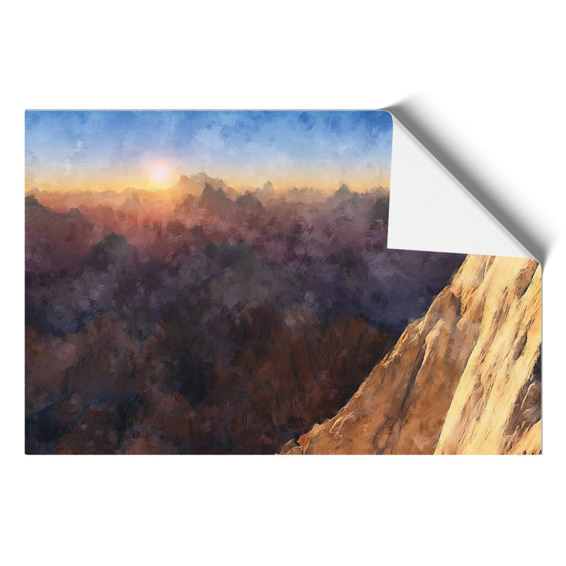 Mountain Sunrise - No Frame Print, 30cm H x 42cm W x 0.1cm D