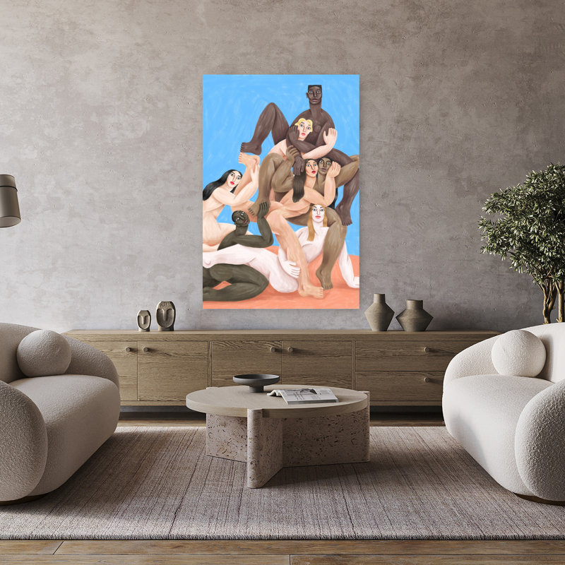 Art contemporain, art moderne, H 48 po x l 32 po