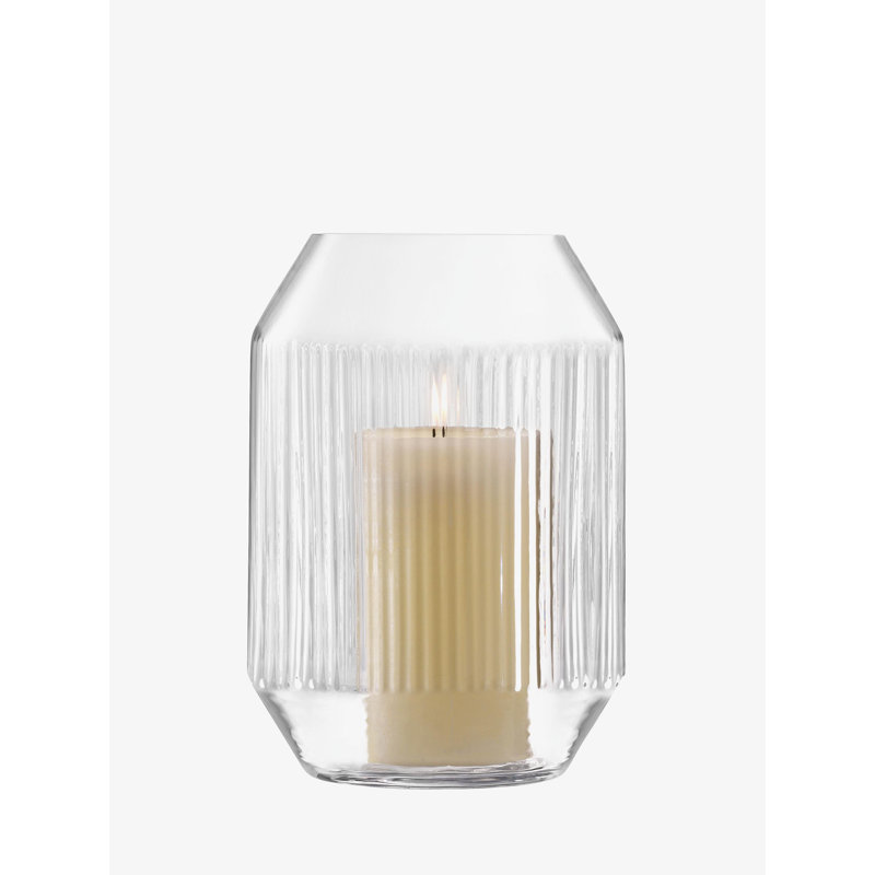 Rotunda Hurricane Candle Holder, Clear
