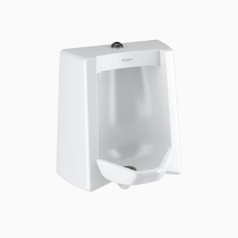 White Vitreous Wall Mounted Urinal with Top Spud