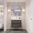 Azden 30" W Wall-Mounted Single Bathroom Vanity Set-711717331