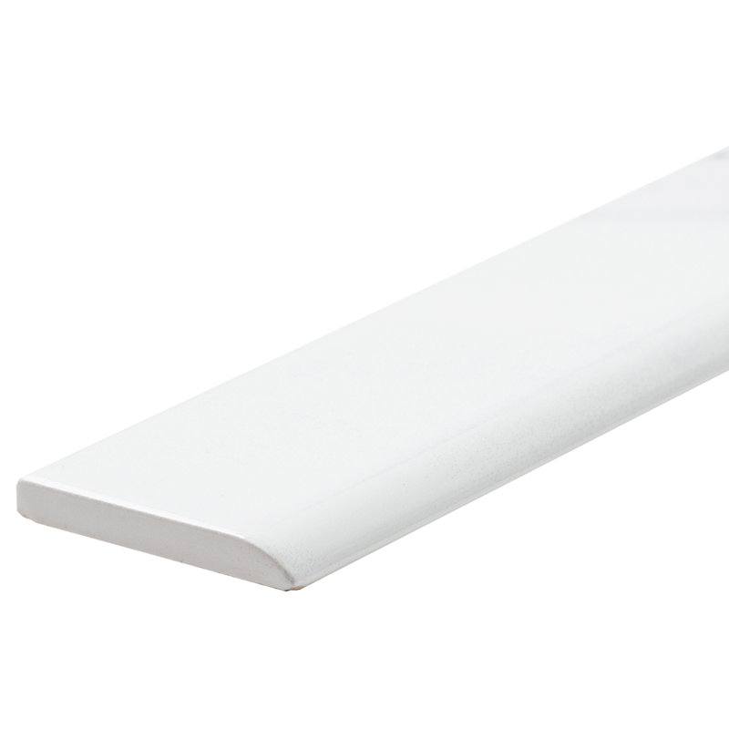 Tmolus 2'' x 10'' Polished Ceramic Bullnose