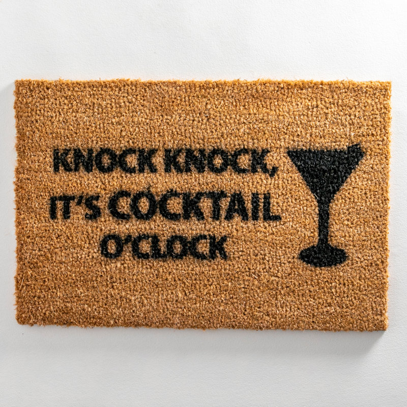Pabon Non-Slip Outdoor Doormat
