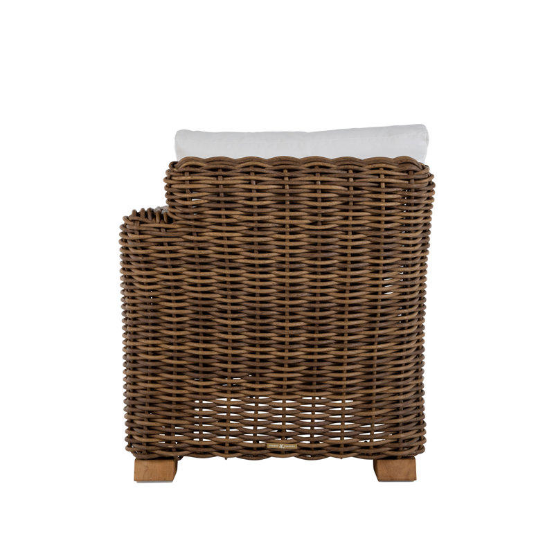 Montauk Left Hand Facing Seating Component, No welt + Standard fill, Right Hand Facing, Linen Indigo