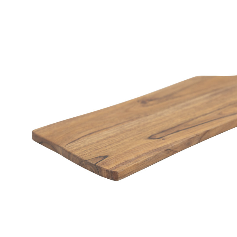 Acacia Live Edge Cutting Board with Handle, 7.5" W x 21" L