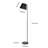 63.77'' Black Arched/Arc Floor Lamp with Foot Switch