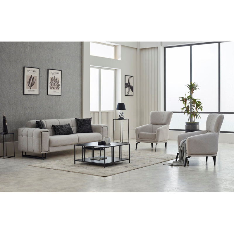 Joyte 3-Piece Storage Sofa Set