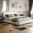 Beige et blanc
