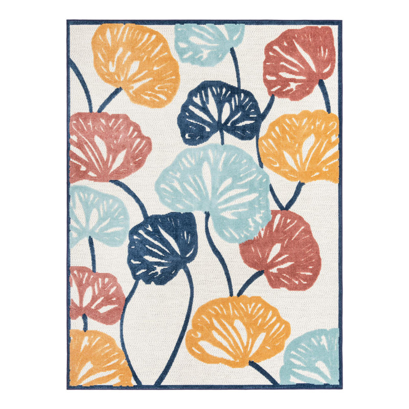 Tapis intérieur / extérieur Mashpee, Rectangle 7 pi x 10 pi