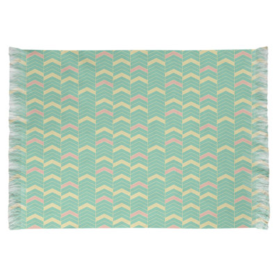 Chenille Chevron Indoor Rug