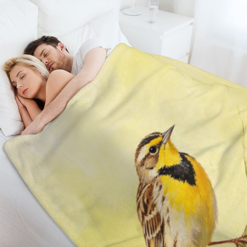 Jeté en flanelle de luxe jaune, couverture douce et douce pour le canapé-lit du salon, 40 po x 50 po