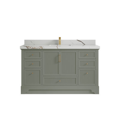 Alys 60'' Single Bathroom Vanity with Top