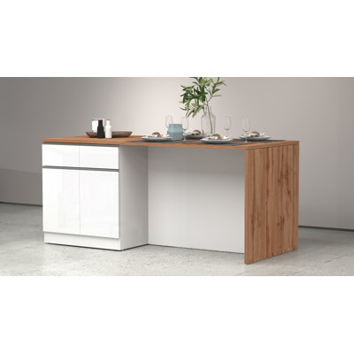 Sadrac Wood Kitchen Island