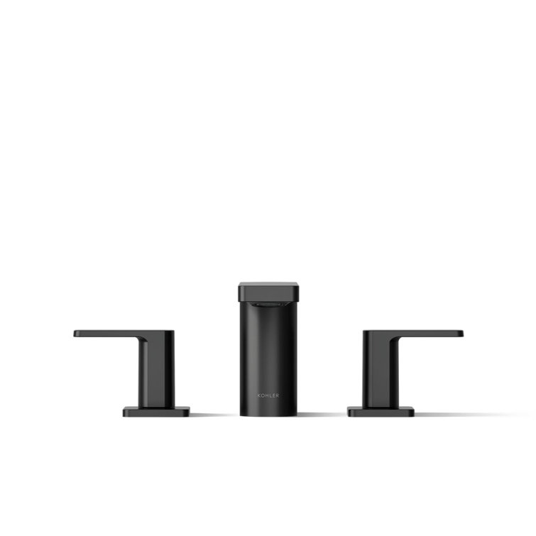 Parallel Two-Handle Deck-Mount Bath Faucet