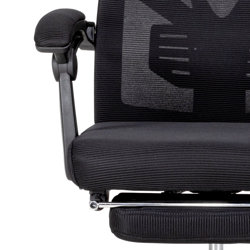 Fauteuil de bureau Makynlei, Noir