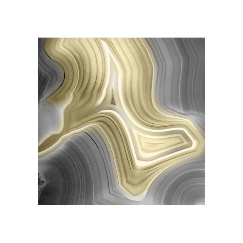 Luminous Sphereoid II Print by Zoey Riley, Matte, 30" H x 30" W x 1.5" D