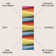 Maudrey Geometric Striped Orange/Green/Blue Rug
