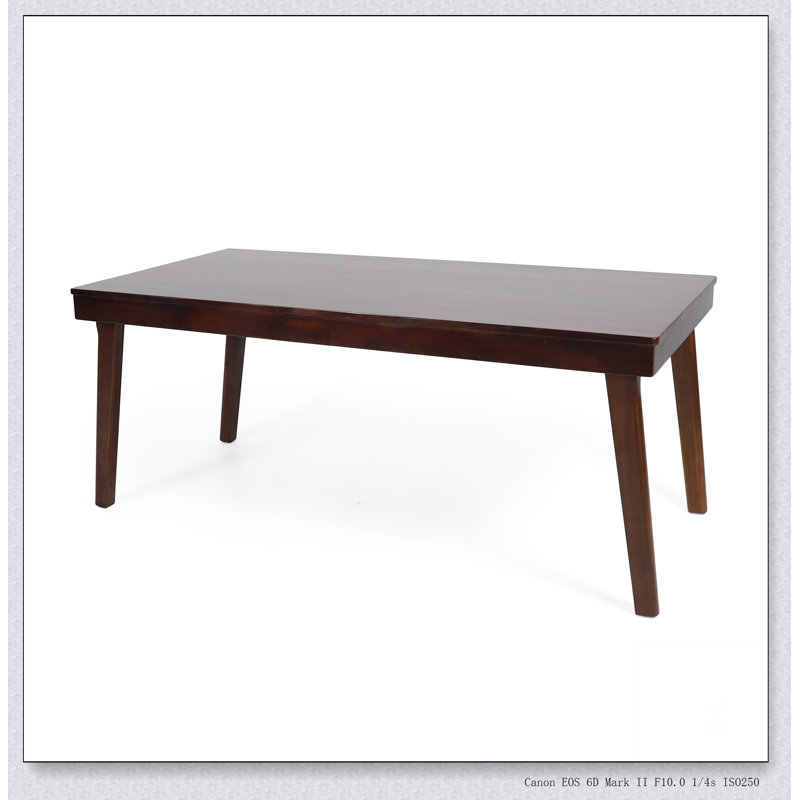 Table de salle à manger, acajou riche