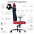 Vertagear PL4800 X-Large Synthetic Leather Ergonomic Adjustable Lumbar Features Audi Sport Edition
