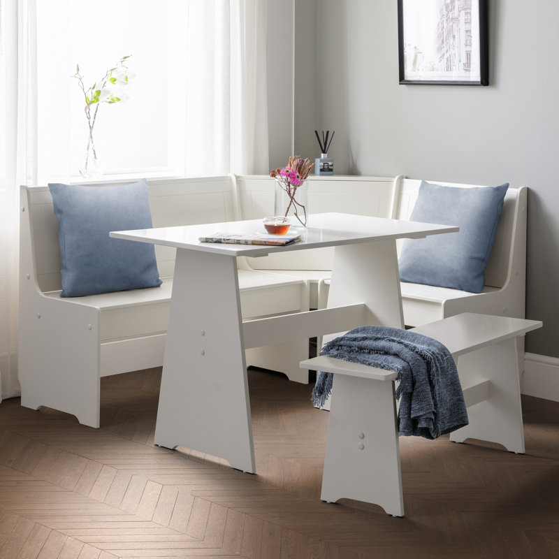 Lief 3 - Piece Dining Set, White