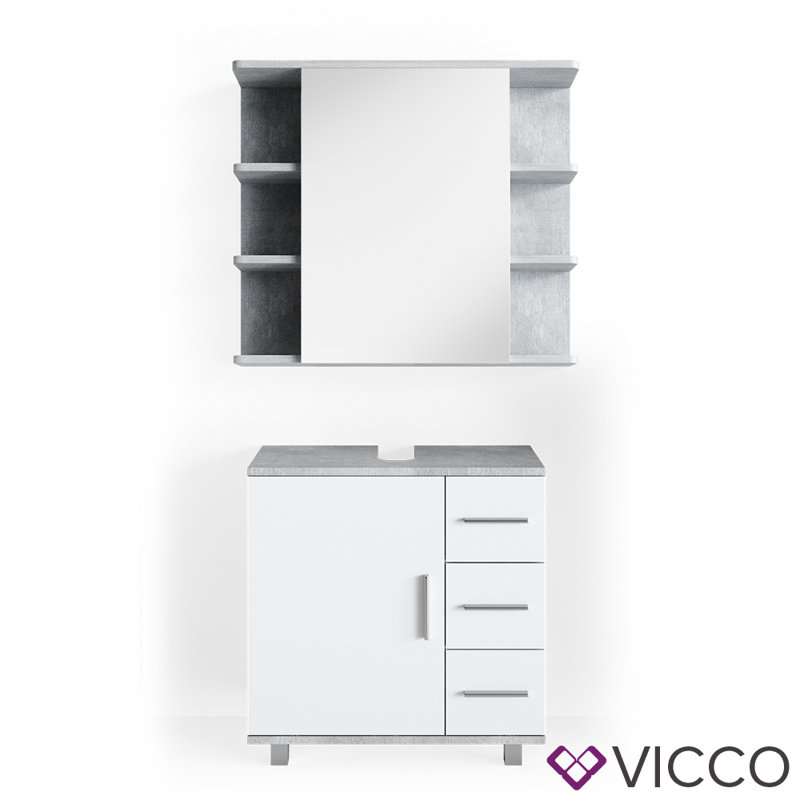 Greenwich Vanity & Mirror Set