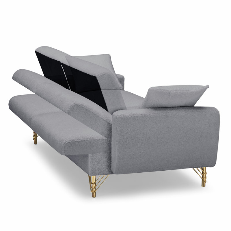 Wrecker  Sofa, Gray