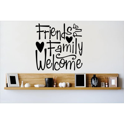 Text & Numbers Wall Decal