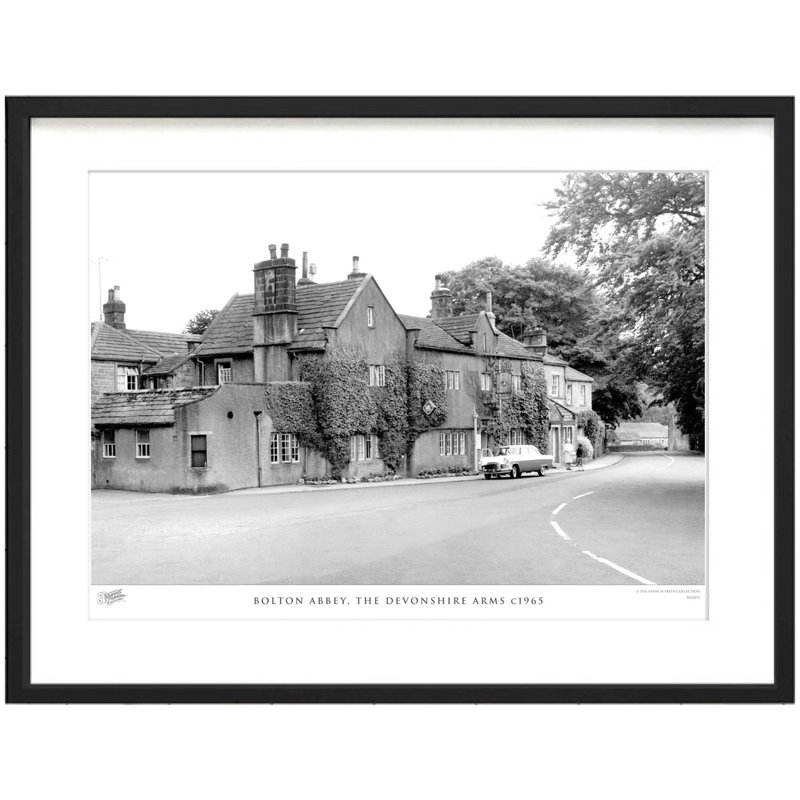 Bolton Abbey, The Devonshire Arms C1965 - Single Picture Frame Print, 60cm H x 80cm W x 2.3cm D