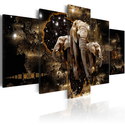 " Elephants " 5 - Pieces