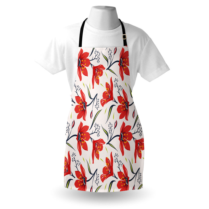 Tablier floral