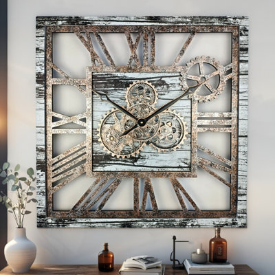 Solid Wood Wall Clock