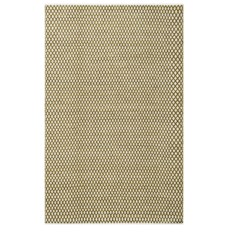Dannapaola Flat Weave Cotton Geometric Rug, Rectangle 3' x 5'