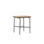 Arlisha Acacia Metal Base Dining Table