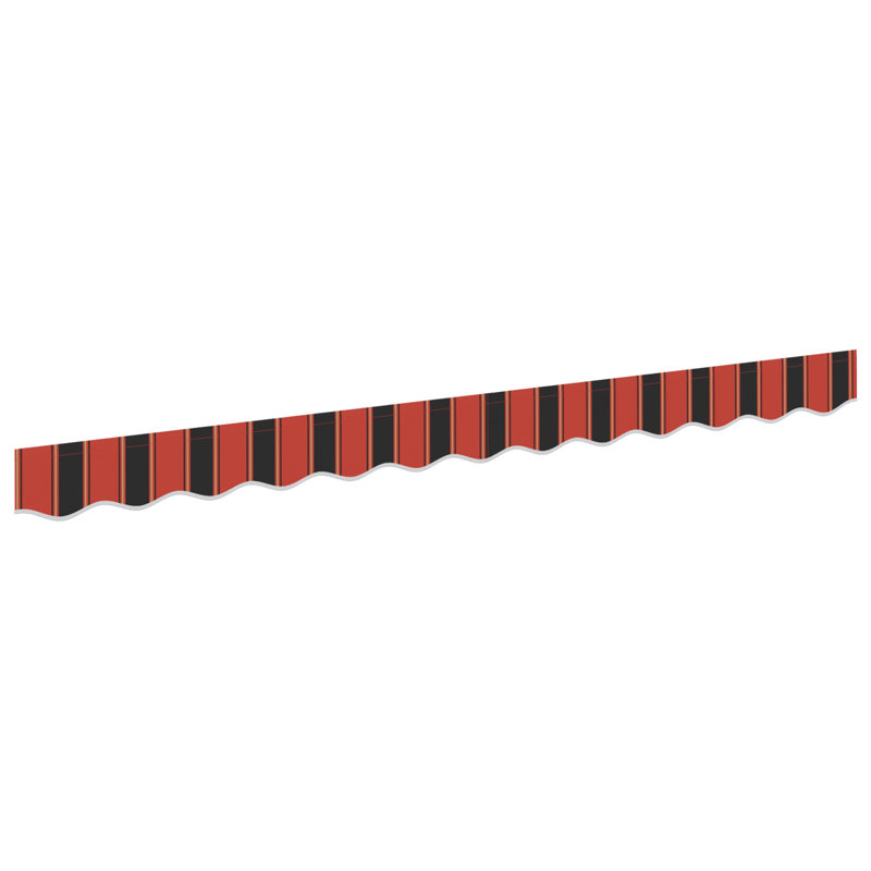 Breakwater Bay 20cm D Retractable Patio Awning, 280 cm W x 20 cm D, Multicolor Striped