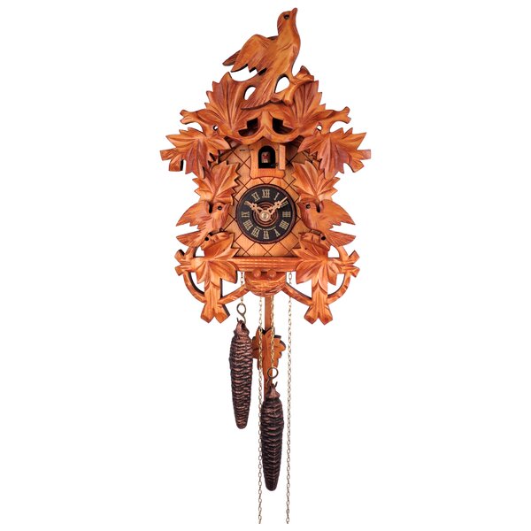 August Grove® Wood Wall Clock | Wayfair